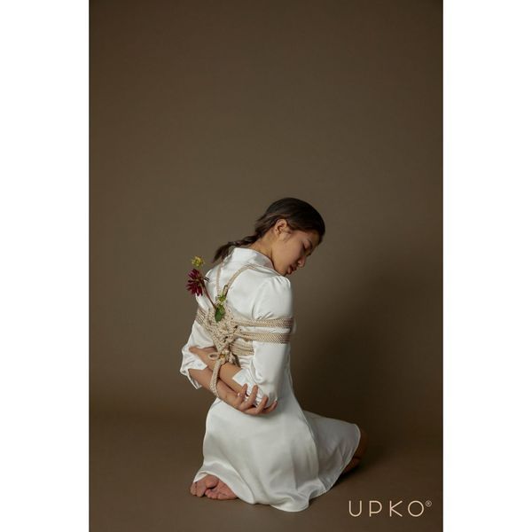 Мотузка для бондажу UPKO Restraint Bondage Rope, чорна, 10 м U22324 фото