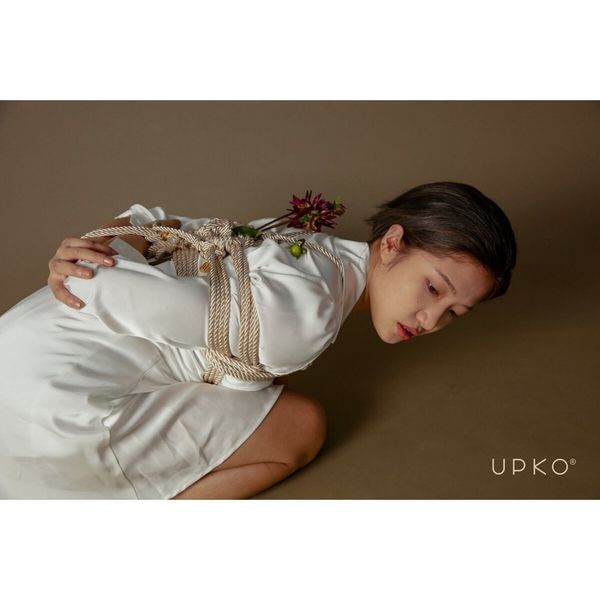 Мотузка для бондажу UPKO Restraint Bondage Rope, чорна, 10 м U22324 фото
