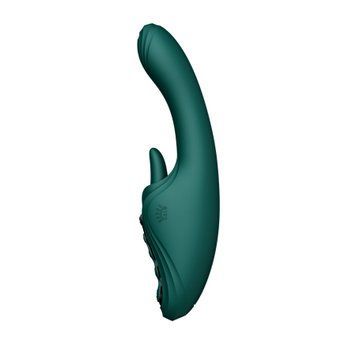 Смарт-вибратор Zalo Ares Turquoise Green, подогрев, 3 мотора, язычок для клитора, стимуляция точки G SX2693 фото