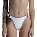 Трусики из натуральной кожи Feral Feelings - String Bikini White SO9424 фото 2