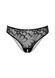 Трусики с цветочной аппликацией и открытым доступом Daring Intimates черный; S/M DI76238Black фото 6
