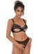 Трусики с цветочной аппликацией и открытым доступом Daring Intimates черный; S/M DI76238Black фото 1