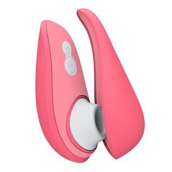 Вакуумний кліторальний стимулятор Womanizer Liberty 2 Vibrant Rose, 8 режимів, магнітна кришечка SX0522 фото