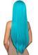 Парик Leg Avenue 33&Prime; Long straight center part wig turquoise SO8591 фото 2