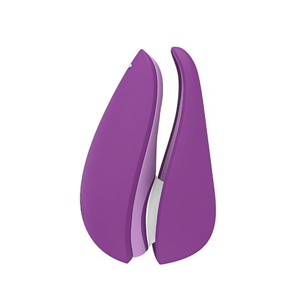 Вакуумний кліторальний стимулятор Womanizer Liberty 2 Purple, 8 режимів, магнітна кришечка SX0523 фото